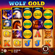 PartySpins - Wolf Gold Slot Game - Pragmatic Play