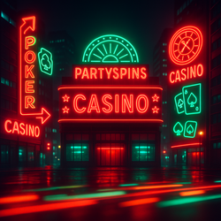 PartySpins Welkomstbonus - Tot $500 + 50 Free Spins
